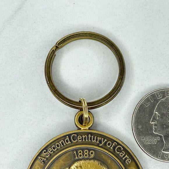 St. Joseph Hospital Second Century of Care Keychain Keyring - Picture 7 of 7